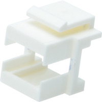 Digitus Adaptador Keystone LC para panel de parcheo, Bastidor de instalación blanco