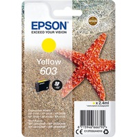 Epson Singlepack Yellow 603 Ink, Tinta Rendimiento estándar, 2,4 ml, 1 pieza(s)