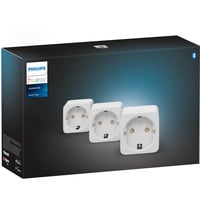 Philips Hue 929003050602, Toma de corriente con interruptor blanco