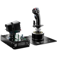 Thrustmaster Hotas Warthog MKII, Hotas (mando más palanca de control) negro/Plateado