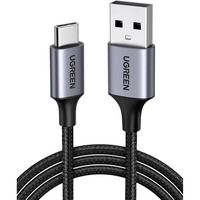 UGREEN 60126 cable USB 1 m USB C USB A 0,48 Gbit/s Negro, Gris negro, 1 m, USB C, USB A, 0,48 Gbit/s, Negro, Gris