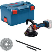 Bosch GBR 18V-15 S, 0601776201, Amoladora de hormigón azul/Negro