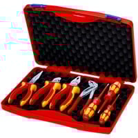 KNIPEX 00 21 15, Kit de herramientas rojo/Amarillo
