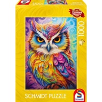 Schmidt Spiele Búho con vestido de loro, Puzzle 