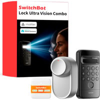 SwitchBot Paquete Ultra Vision, Conjunto plateado