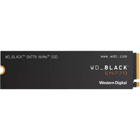 WD Black SN770 M.2 500 GB PCI Express 4.0 NVMe, Unidad de estado sólido negro, 500 GB, M.2, 5000 MB/s