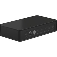 goobay Conmutador HDMI 4 a 1 (4K @ 60Hz) negro