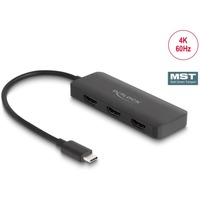 DeLOCK 88040, Splitter HDMI negro