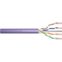 Digitus Cable de instalación Professional Cat.6 U/UTP simplex, Eca violeta