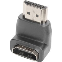 Digitus Conector HDMI-A > Enchufe HDMI-A 4K, Adaptador negro