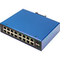 Digitus Gigabit Ethernet gestionado L2 industrial 16+2 puertos, Interruptor/Conmutador 