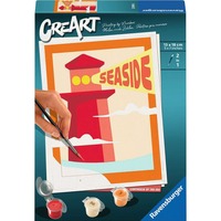 Ravensburger CreArt - Faro junto al mar, Pintura 