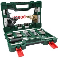 Bosch 2 607 017 195 broca Juego de brocas 91 pieza(s), Conjuntos de brocas & puntas verde, Taladro, Juego de brocas, Metal, Piedra, Madera, 1,8 kg, 91 pieza(s), Phillips, Pozidriv, Torx