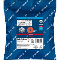 Bosch Disco abrasivo de fibra cerámica Prisma Expert R782 X-LOCK, Ø 115mm, K120, Rueda de esmeril 