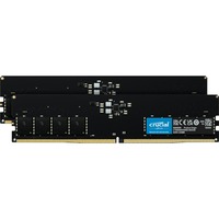 Crucial CT2K8G48C40U5 módulo de memoria 16 GB 2 x 8 GB DDR5 4800 MHz, Memoria RAM negro, 16 GB, 2 x 8 GB, DDR5, 4800 MHz, 288-pin DIMM