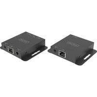 Digitus Set Extensor HDMI 4K, Alargador de HDMI negro