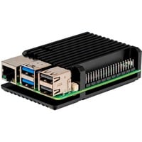 Joy-IT Carcasa de aluminio para Raspberry Pi 5, Caja/Carcasa negro