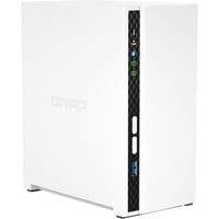 QNAP TS-233 servidor de almacenamiento NAS Mini Tower Ethernet Blanco Cortex-A55 blanco, NAS, Mini Tower, ARM, Cortex-A55, Blanco