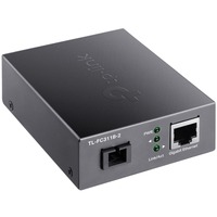TP-Link TL-FC311B-2 convertidor de medio 1000 Mbit/s Monomodo Negro 1000 Mbit/s, IEEE 802.3ab, IEEE 802.3i, IEEE 802.3u, IEEE 802.3z, Gigabit Ethernet, 10,100,1000 Mbit/s, 1000 Mbit/s, Completo, Semi (dúplex)