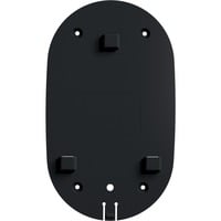 go-e Placa de montaje mural de repuesto para Charger Gemini flex, Soporte de pared negro