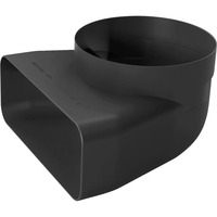 Bosch HEZ9VDSI1 accesorio para campana de estufa Juego de arranque, Tubo negro, Juego de arranque, Negro, Bosch, 222 mm, 209 mm, 123 mm