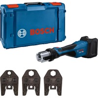 Bosch Herramienta de prensado a batería GPT 18V-32 Professional solo, 18Volt, Kit SV, Máquina de la prensa azul