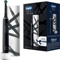 Braun Oral-B Pro 3 3500 Design Edition, Cepillo de dientes eléctrico negro