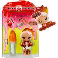 MGA Entertainment Yummiland Lip Gloss Doll Series 2- Cinnamon Spice (Amber Cinnamon), Muñecos Minifigura, Femenino, 4 año(s), 100 mm, Multicolor