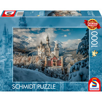Schmidt Spiele Castillo de Neuschwanstein invernal, Puzzle 
