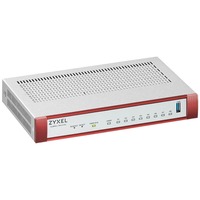Zyxel USG FLEX 100H cortafuegos (hardware) 3 Gbit/s 3 Gbit/s, 0,75 Gbit/s, 1500 Mbit/s, 40,365 BTU/h, IKEv2, IPSec, SSL, Alámbrico
