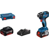 Bosch GDR 18V-200 Professional 3400 RPM Negro, Azul, Tornillo de percusión azul/Negro, Destornillador de impacto, Mango de pistola, 1/4", Negro, Azul, 3400 RPM, 3400 RPM