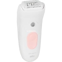 Braun Silk-épil 5 5-000 28 pinzas Rosa, Blanco, Depiladora blanco/Rosa, Rosa, Blanco, 28 pinzas, MicroGrip, 0,5 mm, Batería, Batería integrada