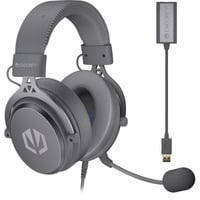 ENDORFY VIRO Plus USB Alt Gray, Auriculares para gaming gris oscuro