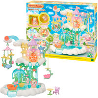 EPOCH Traumwiesen Sylvanian Families - Castillo de hadas celestial, Juegos de construcción 