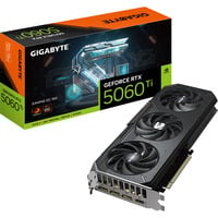 GIGABYTE GeForce RTX 5060 Ti GAMING OC 16G Tarjeta Gráfica – 16 GB GDDR7, 128 bits, PCI-E 5.0, 2647 MHz Frecuencia del núcleo, 3 x DisplayPort, 1 x HDMI, GV-N506TGAMING OC-16GD 128 bits, PCI-E 5.0, 2647 MHz Frecuencia del núcleo, 3 x DisplayPort, 1 x HDMI, GV-N506TGAMING OC-16GD, GeForce RTX 5060 Ti, 16 GB, GDDR7, 128 bit, 7680 x 4320 Pixeles, PCI Express x16 5.0