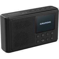 Grundig Music 6500 Portátil Analógico y digital Negro, Radio negro, Portátil, Analógico y digital, DAB+, FM, 2,5 W, LCD, 6,1 cm (2.4")