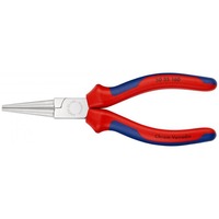 KNIPEX Alicates redondos (Alicates de punta larga) 30 35 160, Pinzas rojo/Azul