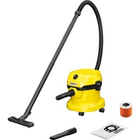 Kärcher WD 2 PLUS V-12/4/18/C, Aspiradora en húmedo y en seco amarillo