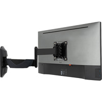 Lindy Soporte de pared ajustable para pantalla, Soporte de monitor negro