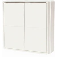 Shelly BLU Wall Switch 4, Interruptor blanco