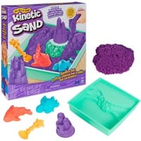 Spin Master KINETIC SAND - SET SANDBOX: con Arenero, 454 g de Arena Mágica Morada y 4 Accesorios - Kit Manualidades Niños - 6067477 - Juguetes Niños 3 Años +, Juego de arena Kinetic Sand - SET SANDBOX: con Arenero, 454 g de Arena Mágica Morada y 4 Accesorios - Kit Manualidades Niños - 6067477 - Juguetes Niños 3 Años +, Arena kinética infantil, 3 año(s), No tóxico, Púrpura
