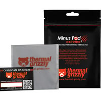 Thermal Grizzly Almohadilla Minus extreme 2 - 100x 100x 1,0mm, Almohadillas térmicas gris