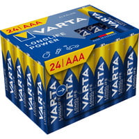 VARTA Batería Longlife Power LR03 Caja, AAA (Micro) 