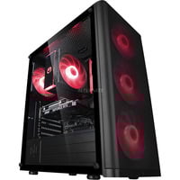 ALTERNATE ALT-HEROE-AMD-001, Gaming-PC negro/Transparente