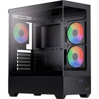 Aerocool P500D-G-BK-v1, Cajas de torre negro
