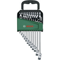 Bosch Juego de llaves combinadas, 12 piezas, Llave de tuercas 