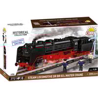 COBI DR BR 03 Locomotora de vapor y grúa de agua - Edición ejecutiva, Juegos de construcción 