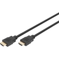 Digitus Cable HDMI High Speed con Ethernet, tipo A negro