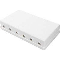 Digitus Caja de punto de consolidación para 6 módulos Keystone, Caja/Carcasa blanco