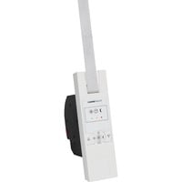 HOMEPILOT Enrollador de cinta RolloTron classic Minigurt, Bobinador de correa eléctrica blanco